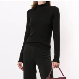 Agnes B Paris black turtleneck